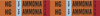 Brady B-946 Orange Pressure Sensitive Vinyl Pipe Marker - Printed Msg = HG VAP Ammonia High with Right Arrow - 145908 - 754473-54696 - R. S. Hughes Company, Inc.