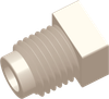 1/2-20 UNF Commercial Grade Automotive Thread Plug, Natural -- AP085020SP00N - Image