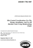 Mist Control Considerations for the Design, Installation & Use of Machine Tools Using Metalworking -- ANSI B11.TR2-1997