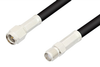 SMA Male to SMA Female Cable 36 Inch Length Using RG58 Coax - PE3078-36 - Pasternack