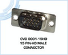 15 Pin-HD Male Connector - Solder Type - CVD 0001-15HD - Visual Sound, Inc.