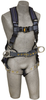 DBI-SALA ExoFit Blue Large Vest-Style Shoulder, Back, Leg Padding Body Harness - Polyester Webbing - 648250-16241 - 648250-16241 - R. S. Hughes Company, Inc.