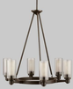2344OZ Mid. Chandeliers-Glass Up - 495181 - Capital Lighting, Inc.