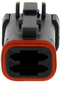 Rectangular Connectors, Heavy Duty - DT Series - DT06-4S-E005 - LADD Distribution