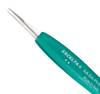 Excelta Two Star Ergonomic Utility Tweezers AA-SA-PI-ET - Stainless Steel Straight Medium Point Tip - 5.5 in Length - EXCELTA AA-SA-PI-ET - R. S. Hughes Company, Inc.