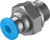 Push-in fitting - QS-G1/8-4 - Festo Corporation