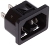 Power Entry Connectors - Inlets, Outlets, Modules - 486-6215-ND - DigiKey