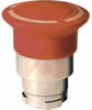Pushbutton Operator, Non-Illum'd., Mushroom Red 40mm Head, Push-Turn, 22mm - 70156809 - Allied Electronics, Inc.