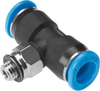 Push-in T-fitting - QSMT-M3-4 - Festo Corporation