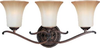 Bathroom Fixtures-Three Lights - 6078 - Light Center (The)