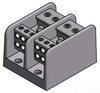 Power Distribution Block - PDB-26-2/0-2 - ILSCO Corporation