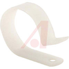 Clamp; Cable Clamp; Nylon 6/6; 23 mm; 25.4 mm; 12.7 mm; 5.2 mm (Mounting Hole) - 70209045 - Allied Electronics, Inc.