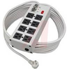 Surge Suppressor, 8 AC Outlets, 25 Ft. Cord, Circuit Breaker, Diagnostic LED - 70101502 - Allied Electronics, Inc.