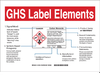 GHS Label Elements Sign - 133171 - Brady Corporation