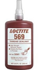 Loctite 569 Thread Sealant - Brown Liquid 250 ml Bottle - 56941 - - 079340-56941 - R. S. Hughes Company, Inc.