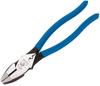 Lineman Crimping Plier, Side Cut, 9.375; Plier Style Klein Tools - 50B4617 - Newark, An Avnet Company