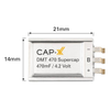Capacitors - Electric Double Layer Capacitors (EDLC), Supercapacitors -- DMT334R2S474M3DTA0 - Image