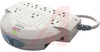 Surge Suppressor; 8; 1.8 Meter Tel Cable (2), User Manual; 1.8 lbs.; - 70125473 - Allied Electronics, Inc.