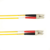 10m (32.8ft) LCLC YL OM1 MM Fiber Patch Cable INDR Zip OFNR -- FOCMR62-010M-LCLC-YL - Image