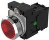 Illum Industrial Pb Sw, Spst, 10A, Red; Product Range Eao - 98Y4507 - Newark, An Avnet Company