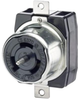 Conn, Mains Rcpt, 50A, 480V, Black, 3P4W; Connector Type Hubbell Wiring Devices - 34B9960 - Newark, An Avnet Company