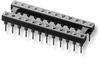Open-Frame Collet DIP Solder Pin Tail Sockets – Series 518 - Image