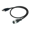 Adapter cable to connect an autoconfiguration adapter (ACA21 M12 oder ACA22 M12) to a USB-interface of a computer. - M12 - USB Cable - Belden Inc.