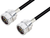 N Male to N Male Cable 72 Inch Length Using PE-C195 Coax, RoHS - PE37940-72 - Pasternack