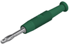 Conn, Banana, Plug, 6A, Solder, Grn; Gender Hirschmann Test And Measurement - 71AC1620 - Newark, An Avnet Company