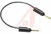 Plug, Stacking Pin; Brass; Gold Plated;20 AWG; 41 x 36; 0.25 in.; 4 in.; 5 A - 70197087 - Allied Electronics, Inc.