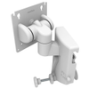 Monitor Mount, Tilt & Swivel, With VESA Mounting Plate, Rail Mount, Aluminum Alloy, Powder Coat, White - AV-D32-10K171-76 - Southco
