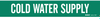 Self-Sticking Vinyl Pipe Marker - 7057-1 - Brady Corporation