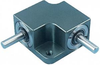Right Angle Bevel Gearboxes and Speed Reducers -- Low Profile Bevel Gearboxes - Image