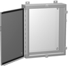 Enclosure, Wall Mount, Steel, Grey; Enclosure Type Hammond - 24B6186 - Newark, An Avnet Company