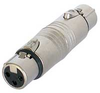 Neutrik NA3FF 3Pin XLR Female to XLR Female Adapter - NEUNA3FF - HAVE, Inc.