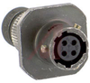 CONNECTOR,WALL MOUNTING RECEPTACLE,CLASS A,SIZE 8,4#20 SOLDER SOCKET CONTACT - 70010673 - Allied Electronics, Inc.