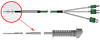 Temperature Measurement in Air and Gases, Multiple step thermocouple - Image