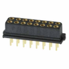 8+8 Pos. Female DIL Vertical Throughboard Conn. for Latches - M80-8501645 - Harwin Plc