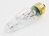 25 Watt, F10 1/2 Textured Clear Halogen Decorative Bulb - 389064 - bulbs.com