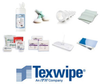 ITW Texwipe Wipe - 9 in Overall Length - 9 in Width - STX609 - STX609 - R. S. Hughes Company, Inc.