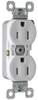 TradeMaster Tamper-Resistant Receptacle, White -- 880TRW