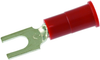 Terminal, Fork, Stud 6, Crimp, Red; Product Range 3M - 66W6113 - Newark, An Avnet Company