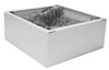 Backbox-Surface-8in Spkr, Steel, 9.625in Sq x 4in Deep - CB86-4 - Visual Sound, Inc.