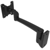 Monitor Mount, Tilt & Swivel, Single Arm, Wall Mount, Aluminum Alloy, Black - AV-B30-23A243-50 - Southco