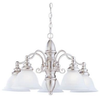 39051BLE-962 Mid. Chandeliers-Glass Down - 730335 - Capital Lighting, Inc.