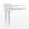 Elbow Connector, Barbed, Natural - 62013 - Qosina Corp.