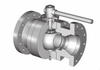 3 Piece Body Forged Trunnion Mounted Flanged Ball Valve - Image