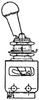 MICRO SWITCH AT Series Toggle Switch, 2 pole, 3 position, Solder terminal, Locking Lever - 13AT1-E - Honeywell Sensing & IoT