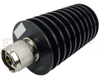 40 dB Fixed Attenuator N Male (Plug) to N Female (Jack) Up to 3 GHz Rated to 50 Watts, Heatsink Body, 1.15 VSWR - SA3N512-40 - Fairview Microwave Inc.