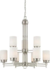 60-4709 Mid. Chandeliers-Glass Up - 654338 - Capital Lighting, Inc.
